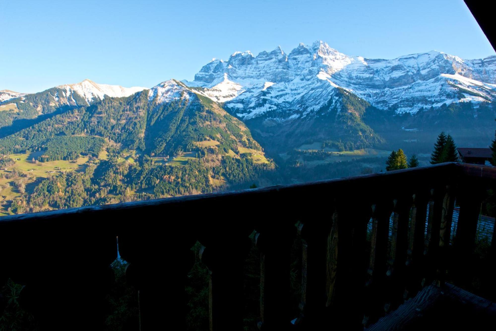 瓦尔·蒂利兹L'Observatoire Des Alpes, Les Crosets公寓 外观 照片